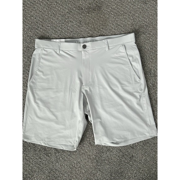 Infinity Men's Performance Shorts ~ Gray ~ Size 38 ~ Golf Activewear 8.5" Inseam - Picture 2 of 6